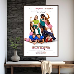 Bottoms Movie Poster | High Quality Print | Movie Art | Wall Decor | Film Fan Collectibles | Gift Poster