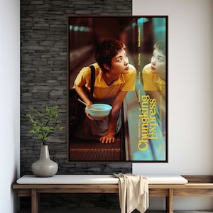 Chungking Express Film Poster | Hochwertiger Druck | Filmkunst | Wanddekoration | Filmfächer Sammlerstücke | Geschenk Poster
