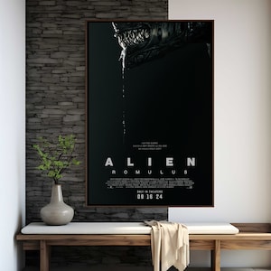 Alien Romulus 2024 Movie Poster | High Quality Print | Movie Art | Wall Decor | Film Fan Collectibles | Gift Poster