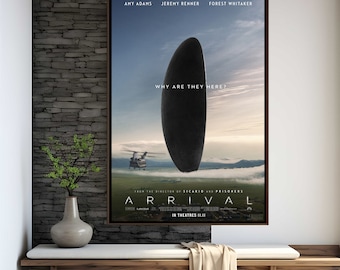 Arrival Movie Poster | High Quality Print | Movie Art | Wall Decor | Film Fan Collectibles | Gift Poster