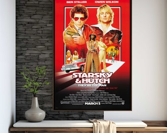 スタスキー＆ハッチ映画ポスター | 高品質プリント | 映画アート | 壁飾り | 映画ファンコレクターズアイテム | ギフトポスター