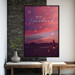 Nomadland Movie Poster | High Quality Print | Movie Art | Wall Decor | Film Fan Collectibles | Gift Poster