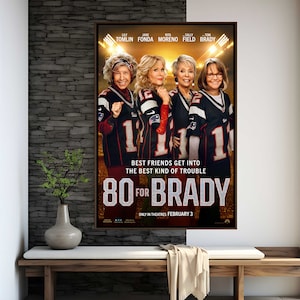 80 for Brady Movie Poster | High Quality Print | Movie Art | Wall Decor | Film Fan Collectibles | Gift Poster