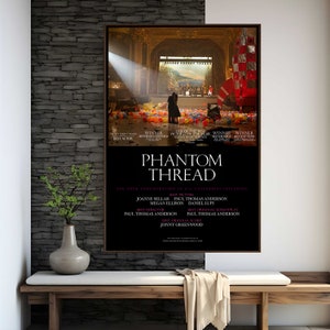 Phantom Thread Movie Poster | High Quality Print | Movie Art | Wall Decor | Film Fan Collectibles | Gift Poster
