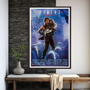 Aliens Movie Poster | High Quality Print | Movie Art | Wall Decor | Film Fan Collectibles | Gift Poster