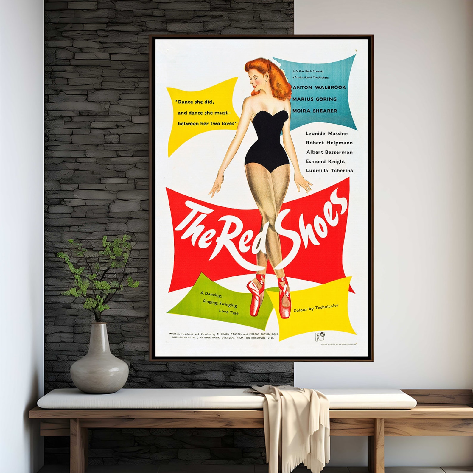 The Red Shoes Movie Poster High Quality Print Movie Art Wall the-red-shoes-movie-poster-high-quality-print-movie-art-wall