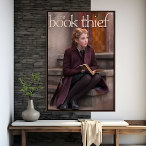 The Book Thief Movie Poster | High Quality Print | Movie Art | Wall Decor | Film Fan Collectibles | Gift Poster