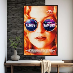 Almost Famous Movie Poster | High Quality Print | Movie Art | Wall Decor | Film Fan Collectibles | Gift Poster