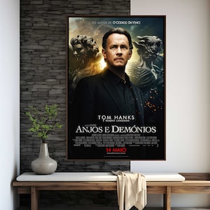Angels and Demons Movie Poster | High Quality Print | Movie Art | Wall Decor | Film Fan Collectibles | Gift Poster