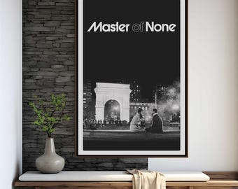 Master of None Movie Poster | High Quality Print | Movie Art | Wall Decor | Film Fan Collectibles | Gift Poster