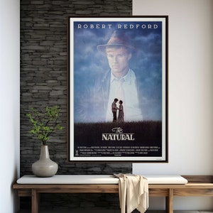The Natural Movie Poster | High Quality Print | Movie Art | Wall Decor | Film Fan Collectibles | Gift Poster