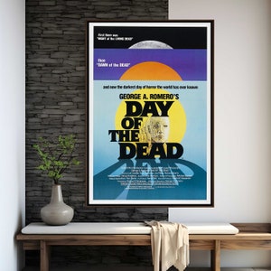 Day of the Dead Movie Poster | High Quality Print | Movie Art | Wall Decor | Film Fan Collectibles | Gift Poster