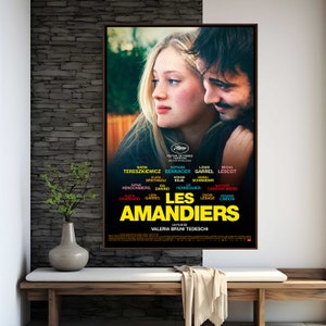 Les Amandiers Movie Poster | High Quality Print | Movie Art | Wall Decor | Film Fan Collectibles | Gift Poster