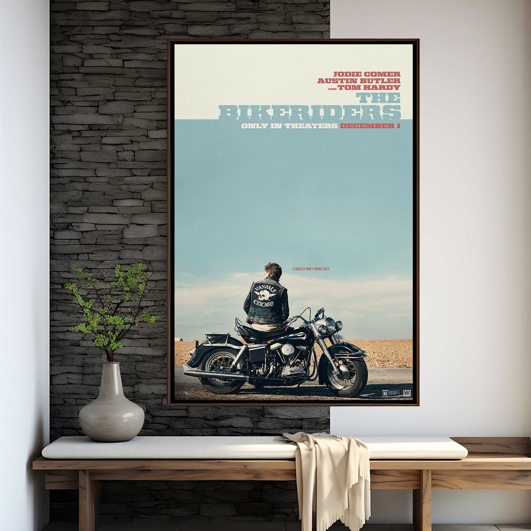 The Bikeriders Movie Poster | High Quality Print | Movie Art | Wall ...