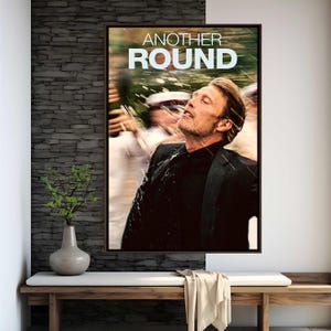Noch ein rundes Filmposter | Hochwertiger Druck | Filmkunst | Wanddekoration | Filmfächer Sammlerstücke | Geschenk Poster
