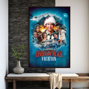 Christmas Vacation Movie Poster | High Quality Print | Movie Art | Wall Decor | Film Fan Collectibles | Gift Poster