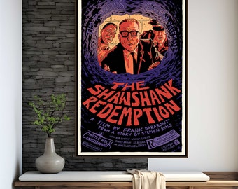 The Shawshank Redemption Movie Poster | High Quality Print | Movie Art | Wall Decor | Film Fan Collectibles | Gift Poster