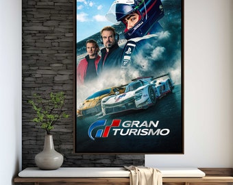 Gran Turismo Movie Poster | High Quality Print | Movie Art | Wall Decor | Film Fan Collectibles | Gift Poster