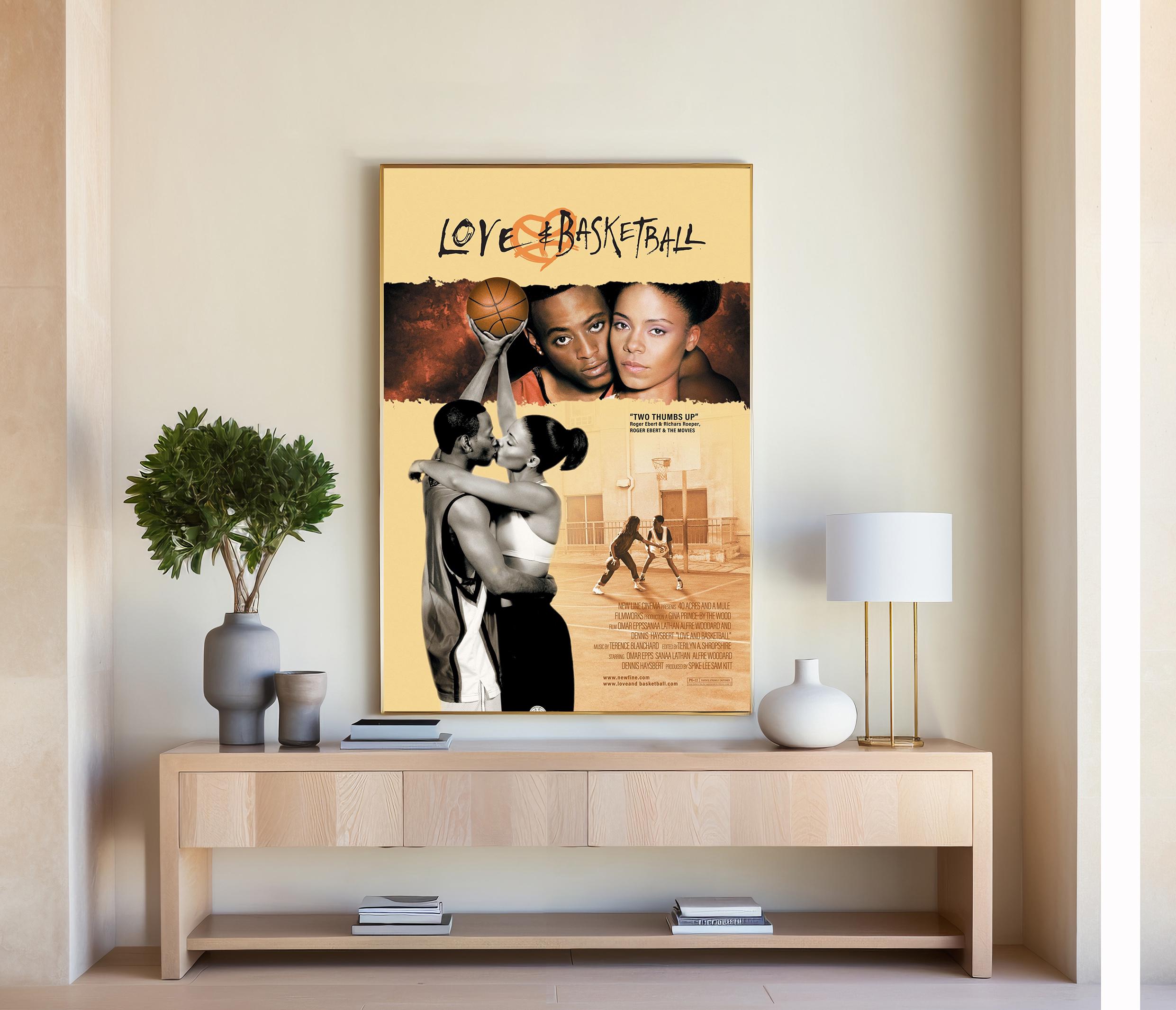 Love & Basketball Movie Poster | High Quality Print | Movie Art | Wall ...