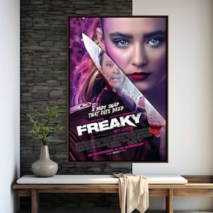 Freaky Movie Poster | High Quality Print | Movie Art | Wall Decor | Film Fan Collectibles | Gift Poster