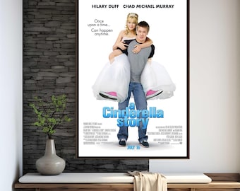 A Cinderella Story Movie Poster | High Quality Print | Movie Art | Wall Decor | Film Fan Collectibles | Gift Poster