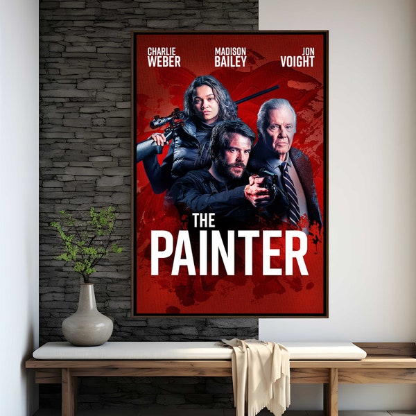 The Painter Movie Poster | Movie Art | Wall Decor | Film Fan Collectibles | Gift Poster