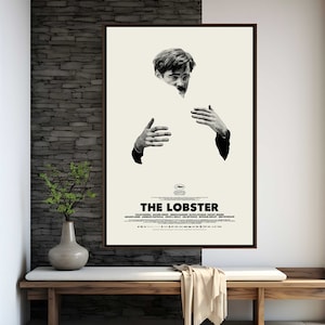 The Lobster Movie Poster | High Quality Print | Movie Art | Wall Decor | Film Fan Collectibles | Gift Poster