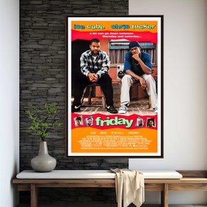 Friday Movie Poster | High Quality Print | Movie Art | Wall Decor | Film Fan Collectibles | Gift Poster