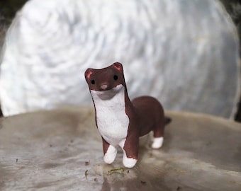 Little Stoat Figure