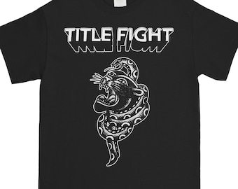 Title Fight T Shirt Floral Green Shirt Band Merchandise Retro Style Unisex Hardcore Tee Alternative Pop Punk Shoegaze Music FREE DELIVERY US