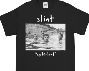 Slint Shirt Spiderland T-Shirt Vintage 90s Band Merchandise Retro Style Unisex Alt Post Rock Tee Alternative Tweez Kentucky FREE DELIVERY US