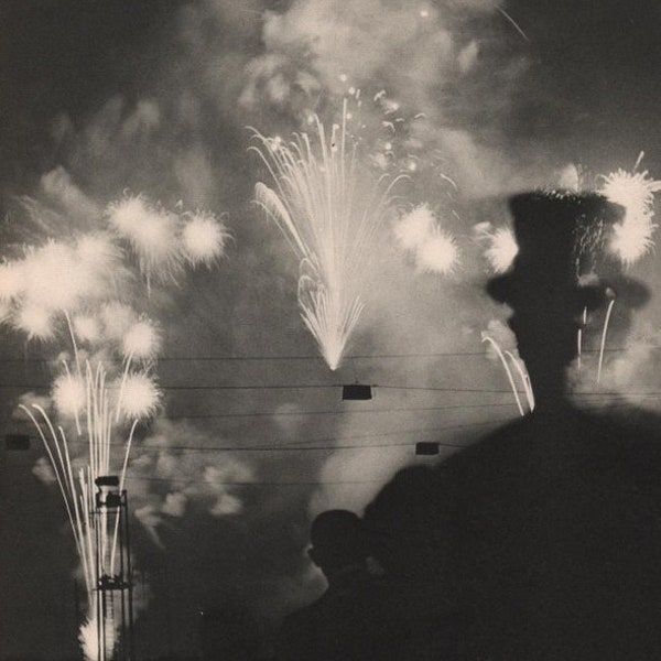 Brassai - Paris at Night, Fireworks, Print