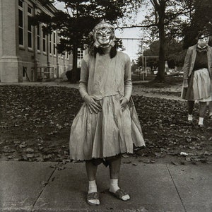 Diane Arbus - Girl in Mask, Print