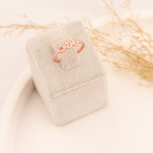children name ring custom initial ring custom name ring custom word ring dainty initial ring dainty name ring dainty word ring initial jewelry initial ring letter ring name jewelry Gold custom ring stackable name ring