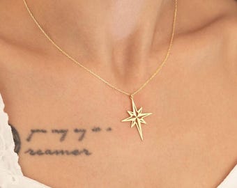 Collana Stella Polare: ciondolo Polaris in oro, gioielli da navigatore
