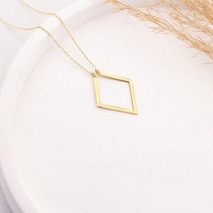 Ring-Halter-Halskette | Zierliche Dicke Kettenanhänger für Trauringe | 14K Gold Geometrisches Design für Chirurgen & Krankenschwestern | Geschenk zum Abschluss