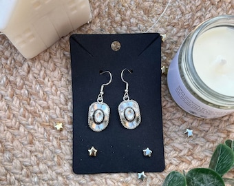 Cowboy Hat Earrings | Silver 925 | Gift For a Friend | Costal Cowgirl | Country Music | Handmade Earrings | Stocking Filler  | Cowgirl hat