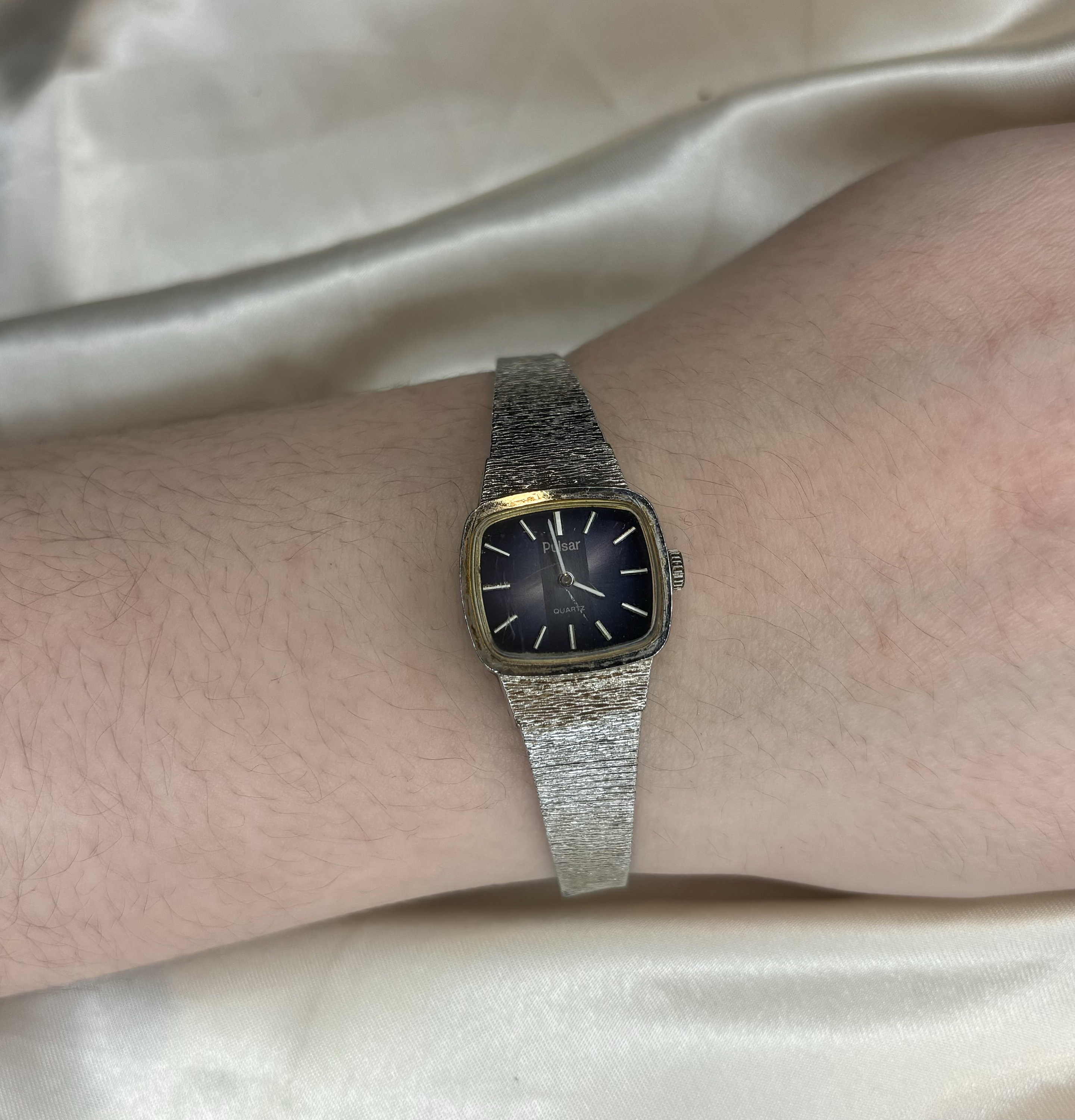 Vintage Silver Pulsar Women's Watch
