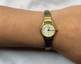 Vintage Timex quartz dameshorloge