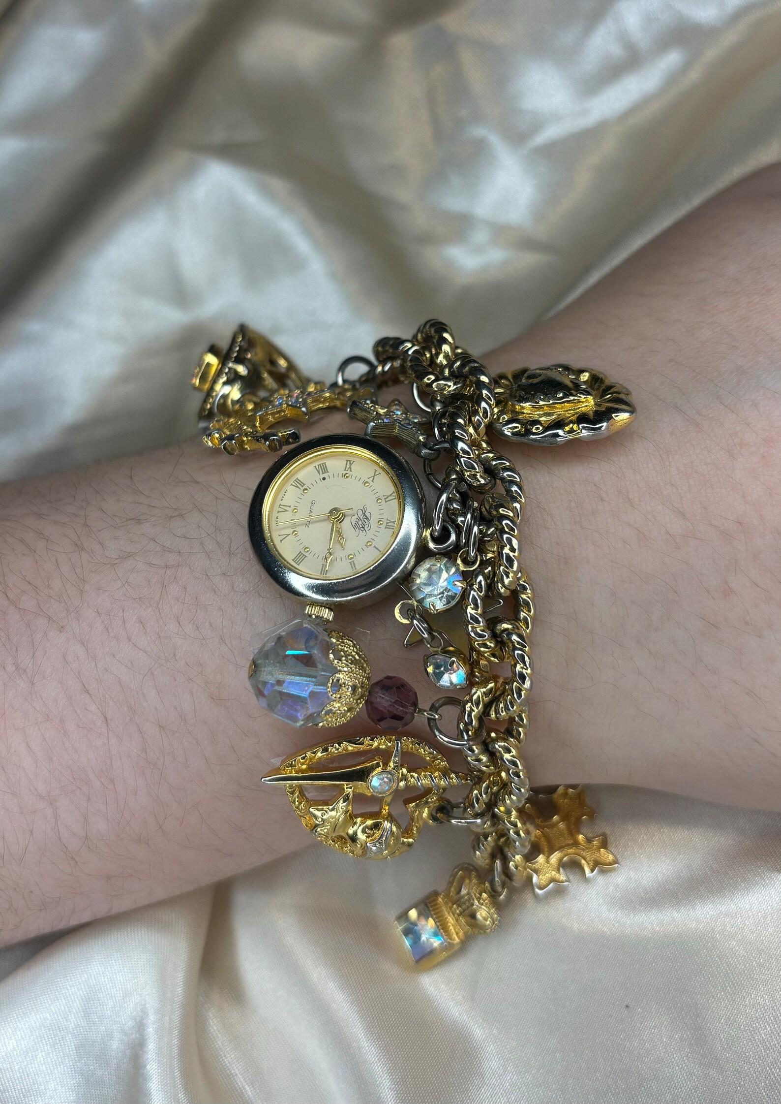 Kirks Folly 00s Blue and Gold Aurora Watch