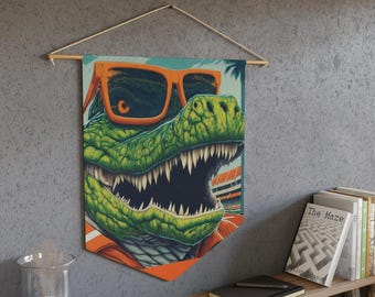 Banderín universitario, decoración de la UF, regalo de graduación, decoración de dormitorio, Florida Gators, decoración de habitación de fútbol americano universitario, regalo único