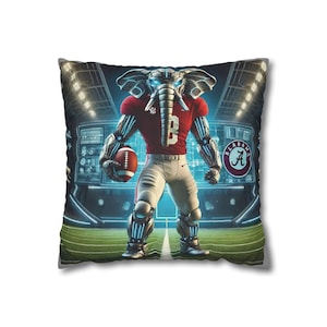 BAMA- Pillow cover| BAMA pillow | Roll Tide | College Football Pillow | Dorm Decor | Home Decor | Alabama Crimson Tide | Graduation Gift