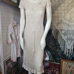 Vintage Crochet Dress