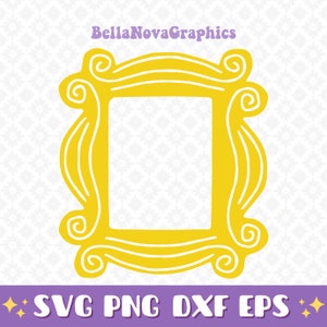 Vrienden fotolijst svg, vrienden svg, direct downloaden, fotolijst svg