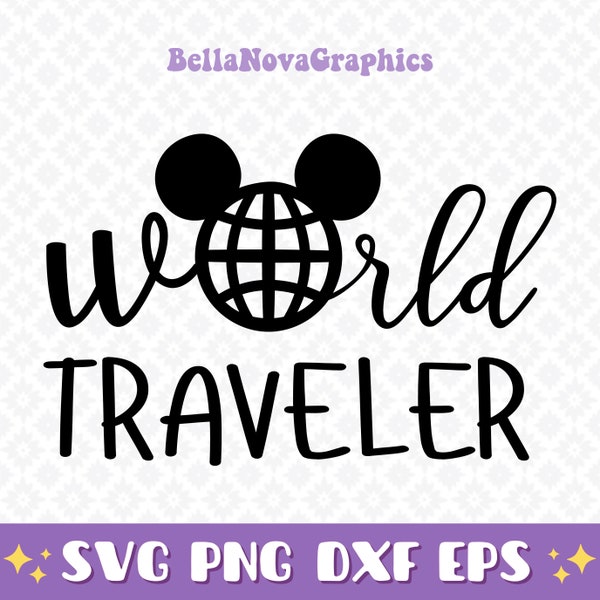 World traveler svg, png, dxf, eps, Digital Download, Vacation svg, Travel svg, Vacation Trip, Family Vacation