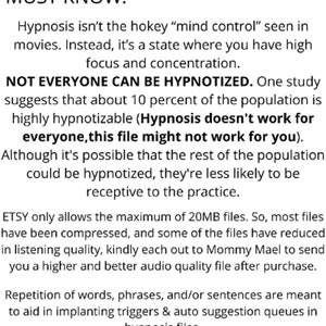 Hypnose d'humiliation de poule mouillée aux couches Incontinence, énurésie nocturne, Gypsy Curse, énurésie nocturne, Littlespace, régression, fichier vidéo MP4 image 4