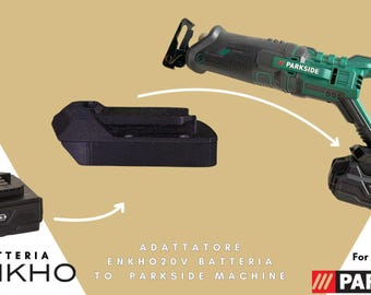 adattatore batteria Enkho 20V LI a parkside utensili x20V