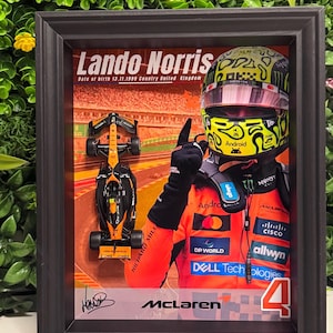 Lando Norris #4 McLaren F1 Campeón del Mundo Escala 1:43 - Regalo de Fórmula 1 hecho a mano