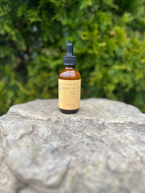 Milky Oats Tincture | Fresh and organic | Stress and burn out support