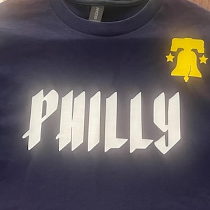 Philadelphia Phillies city connect Navy T-shirt small 3XL